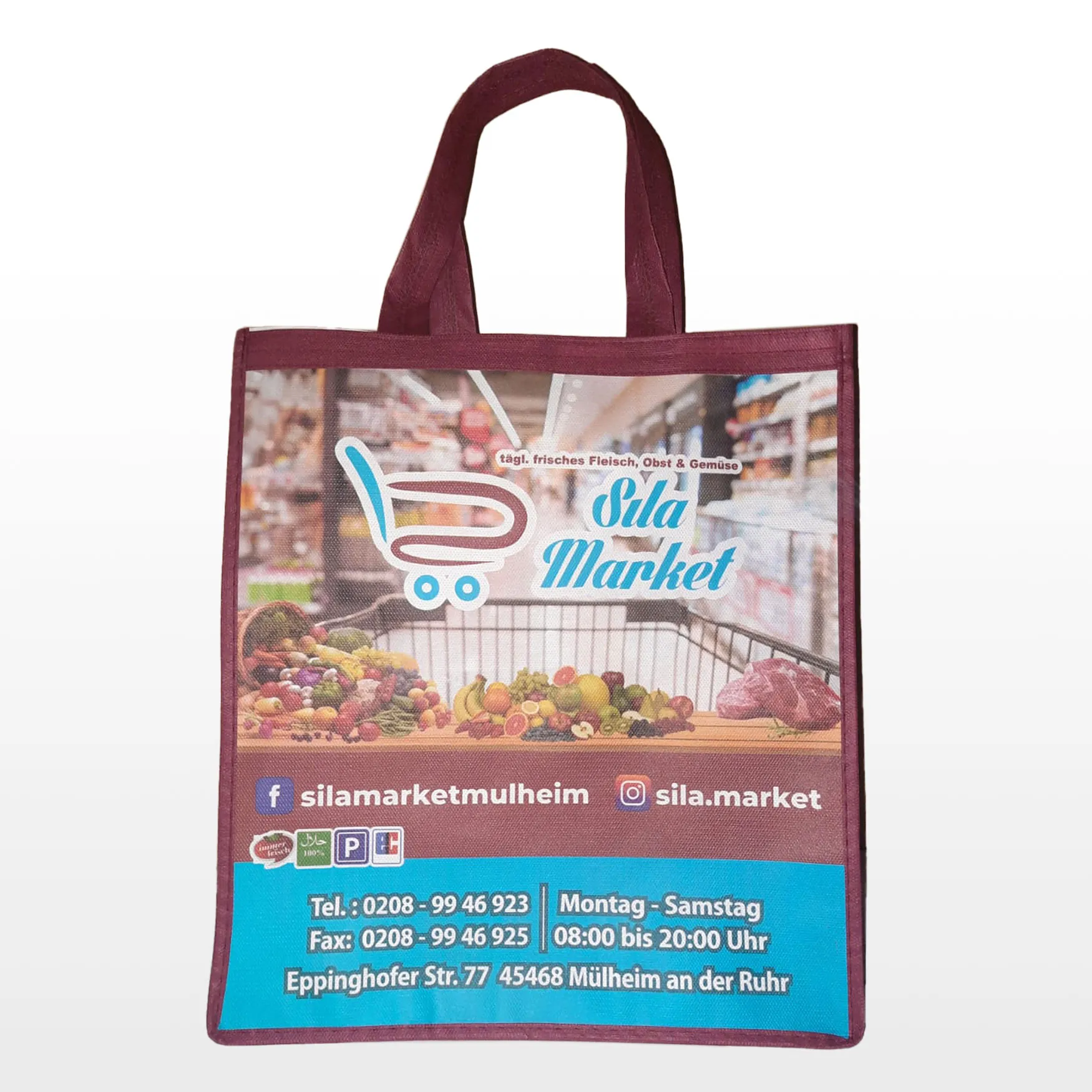 Non Woven-Taschen-für-markt-